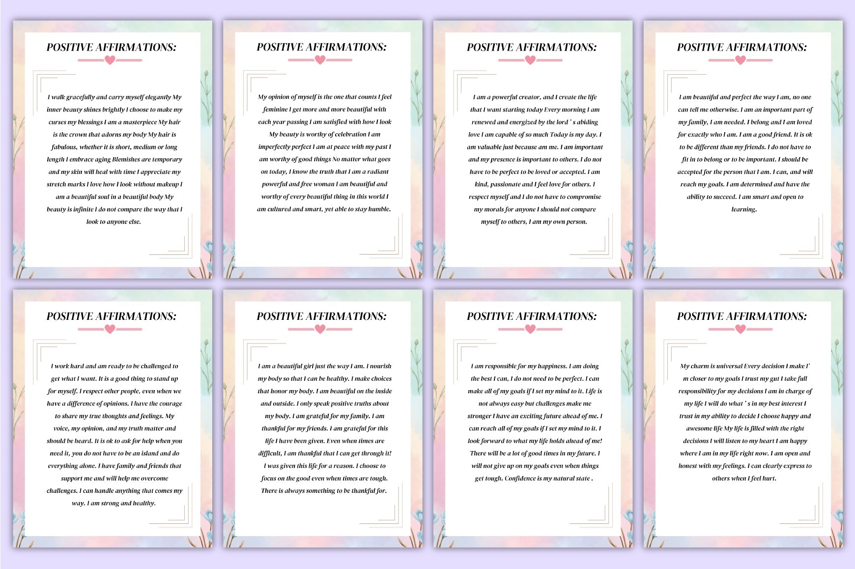 Empowering Affirmations For Women