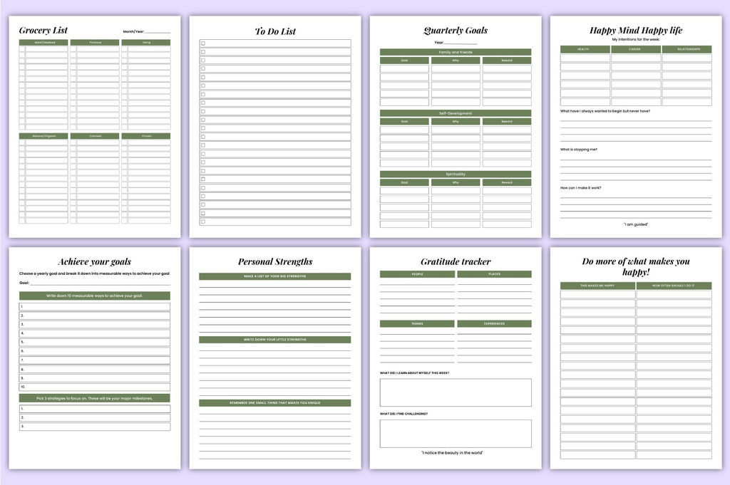 Self Care Journal