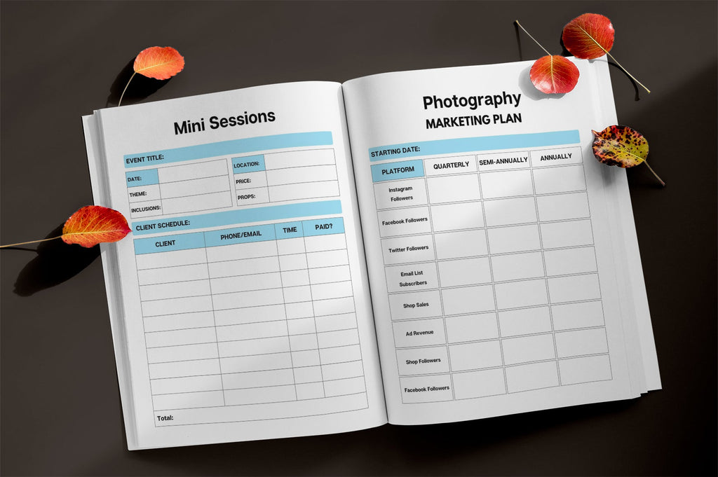 Photography Planner Guide