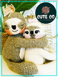 Sloth Love Crochet Pattern