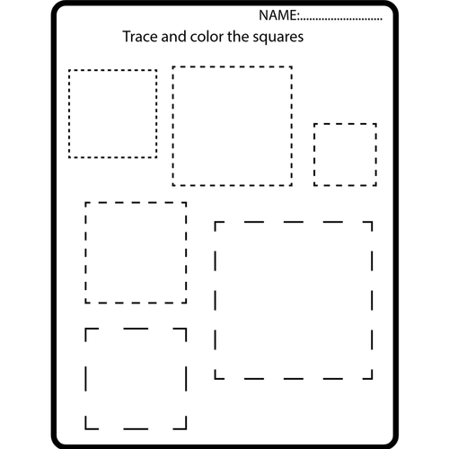 All About Shapes Worksheets