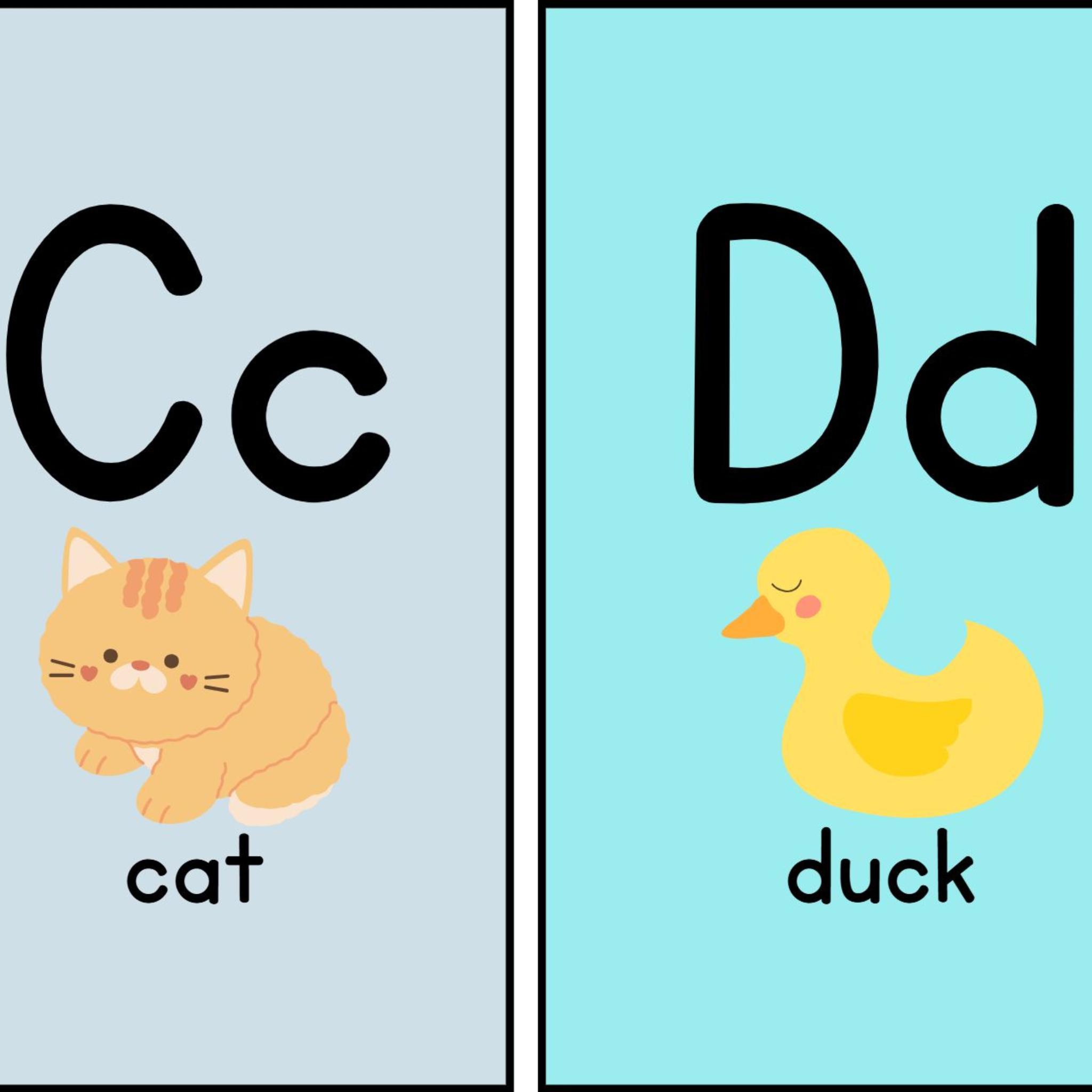 Alphabet Flashcards a Z for Kids
