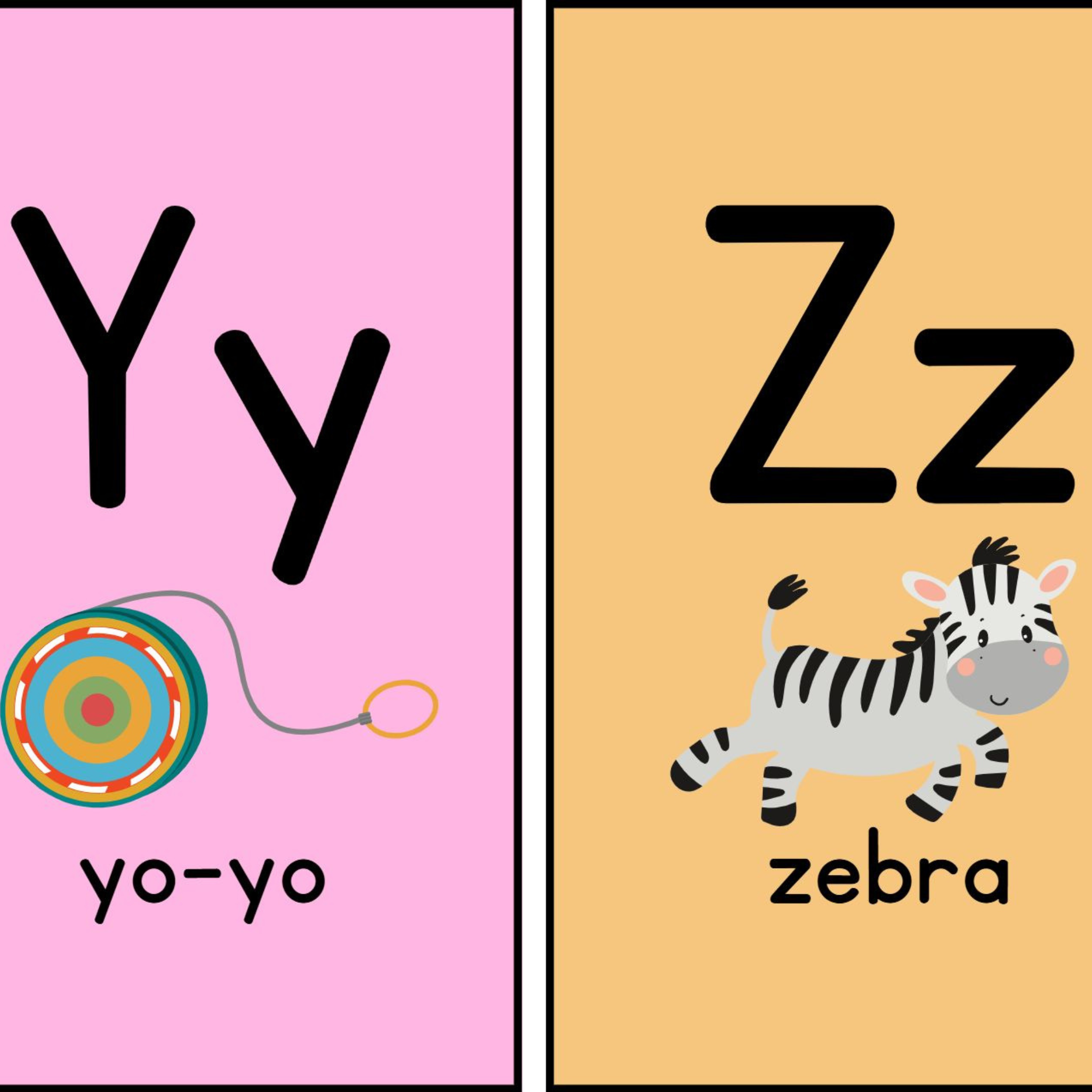 Alphabet Flashcards a Z for Kids