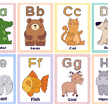 Animal Alphabet Flashcards for Kids