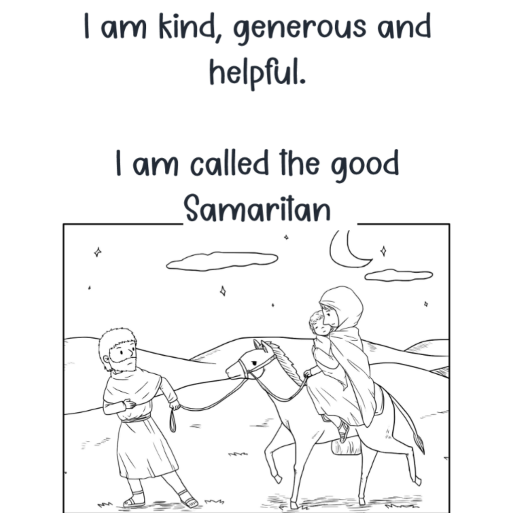 Biblical I Am Affirmation Coloring Book