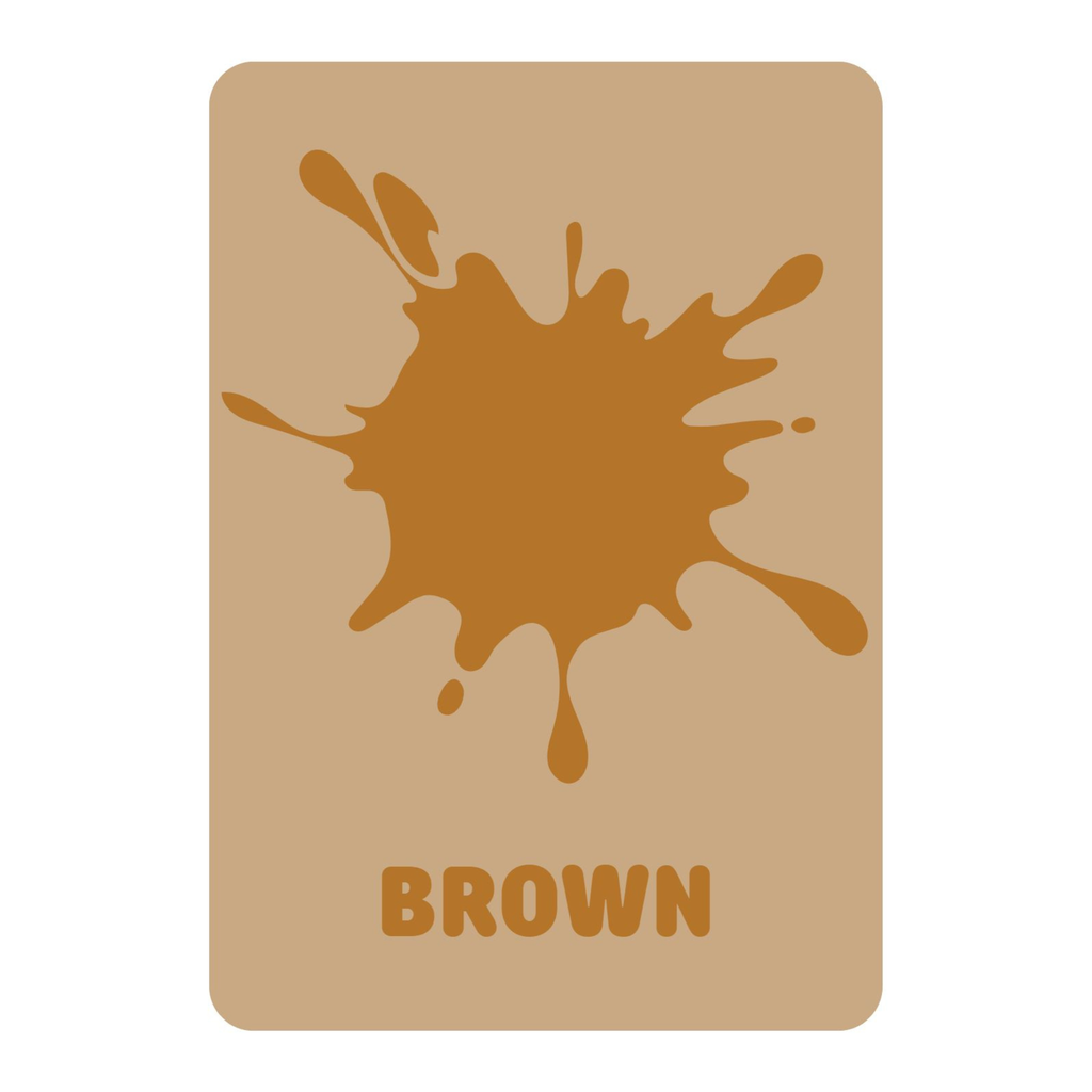 Color Splash Flashcards for Kids
