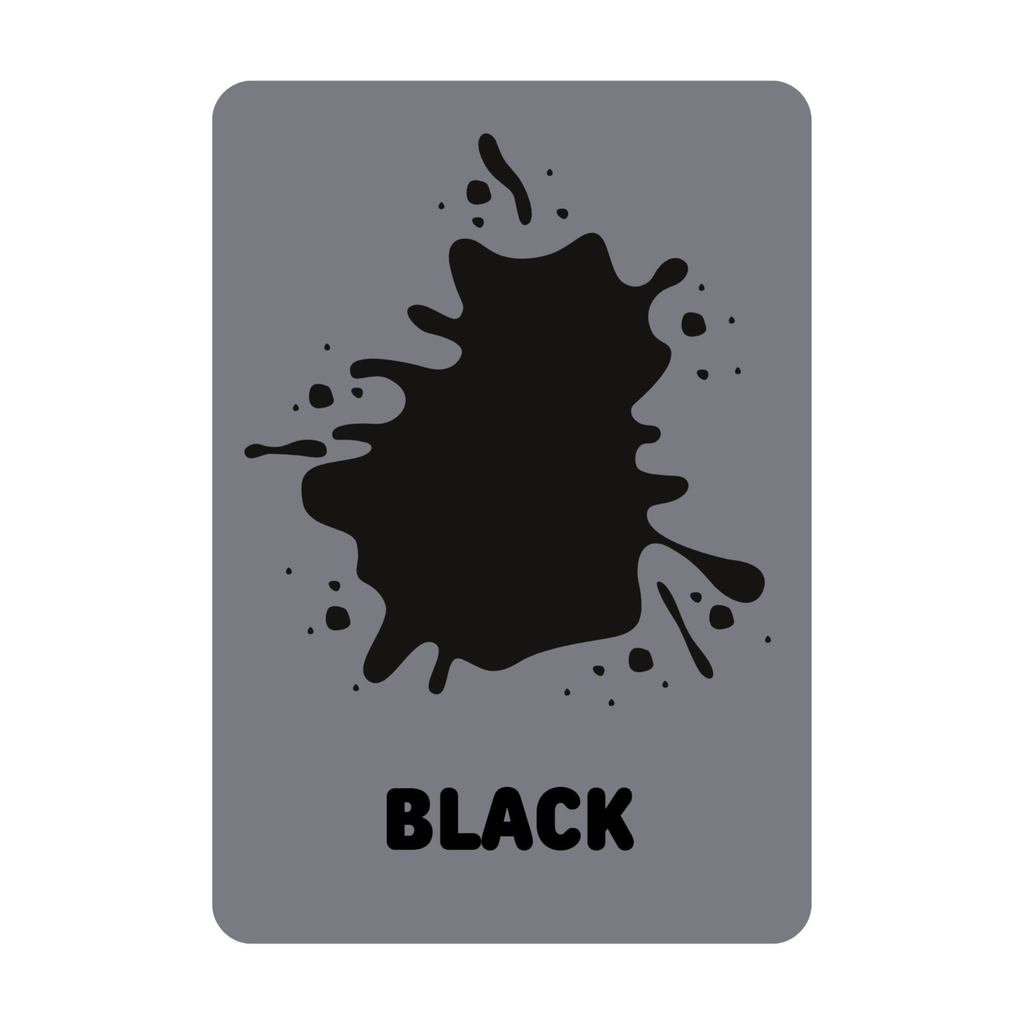 Color Splash Flashcards for Kids