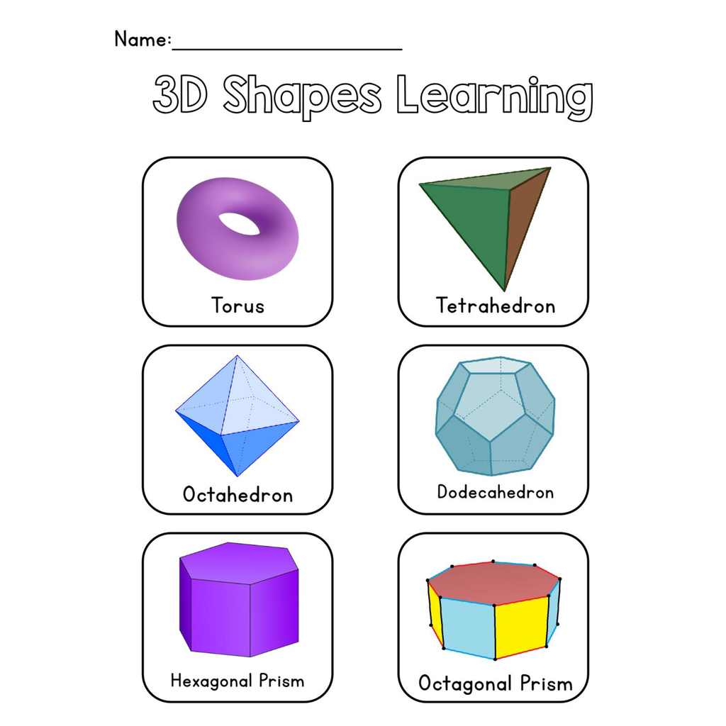 Colors and Shapes Preschool Busy Binder