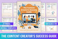 The Content Creator's Success Guide, an editable digital product.