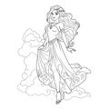 Princess Coloring Book 0441