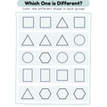 Different Shape Coloring Worksheets