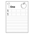 Number Writing Practice Worksheets