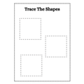 Trace the Shapes Worksheets