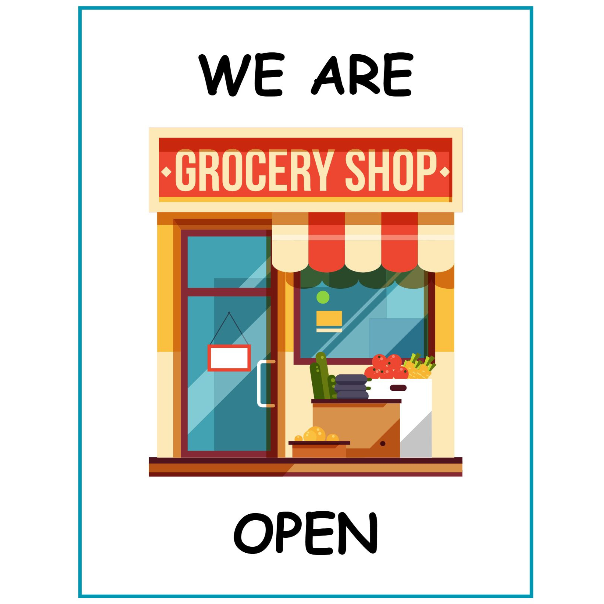 Grocery Store Dramatic Play Printables