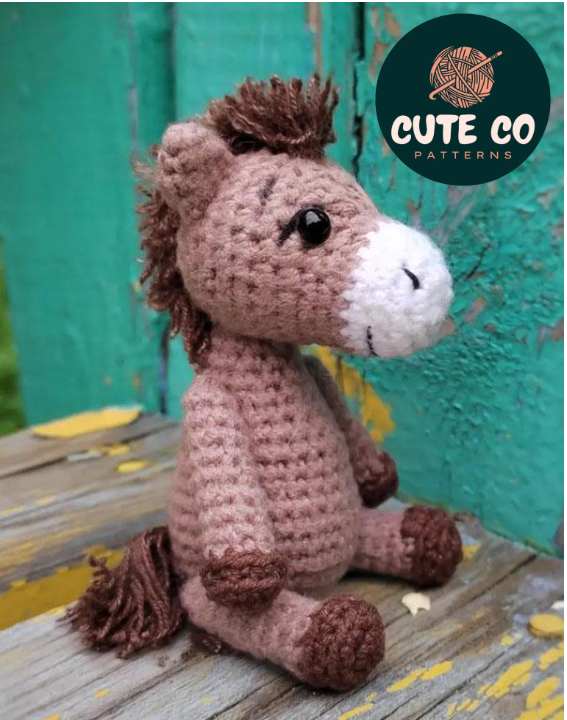 Horse Mini Crochet Pattern