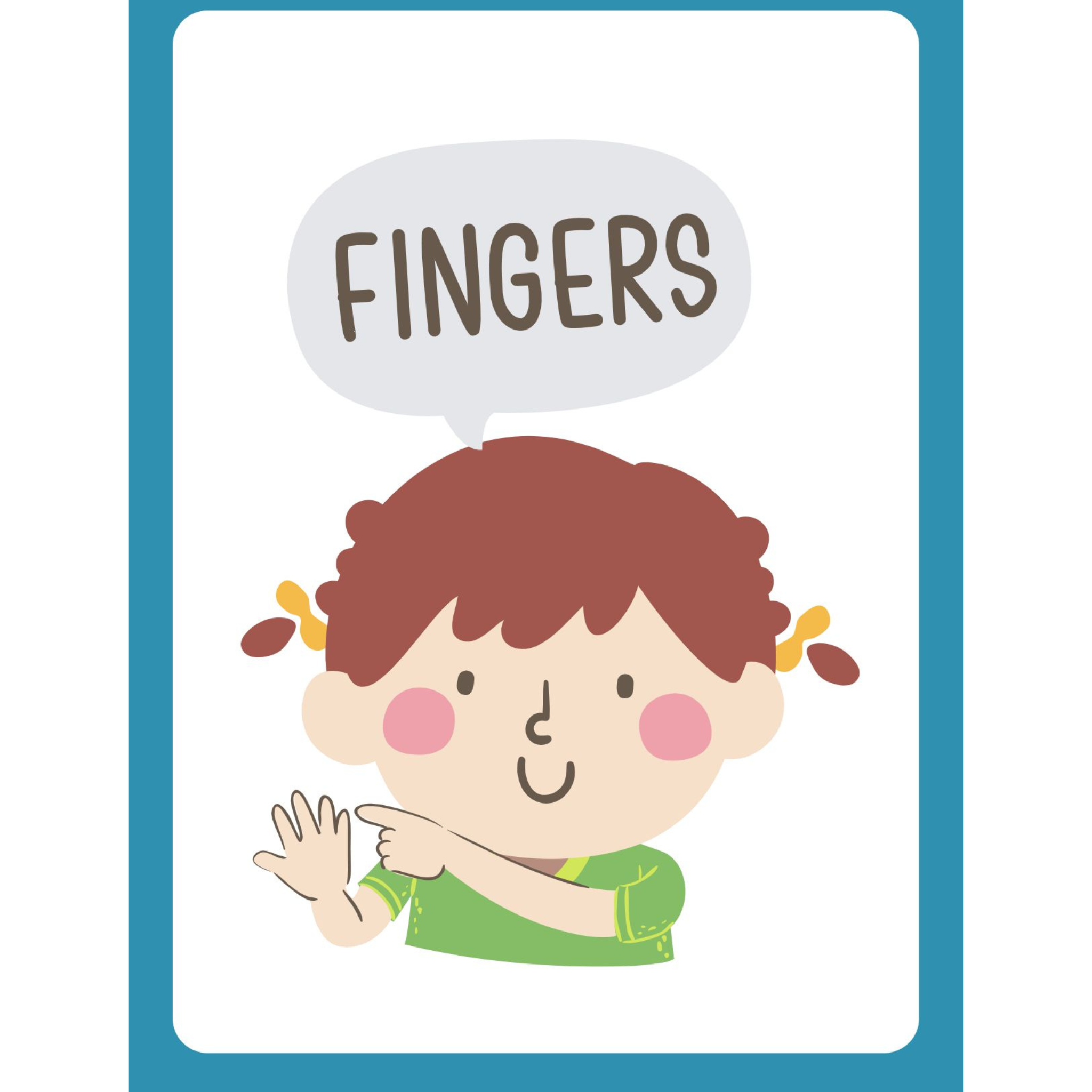 Human Body Flashcards for Kids