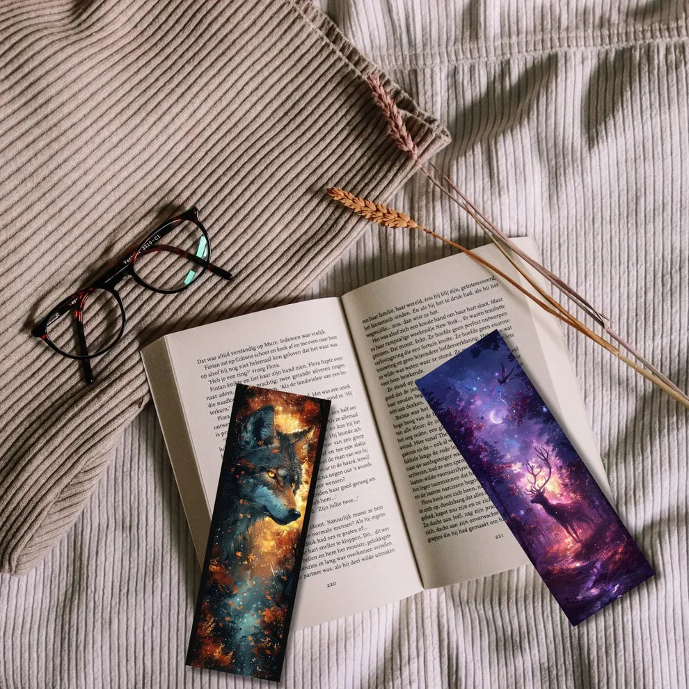 Mystical Bookmarks Junk Journal Pages