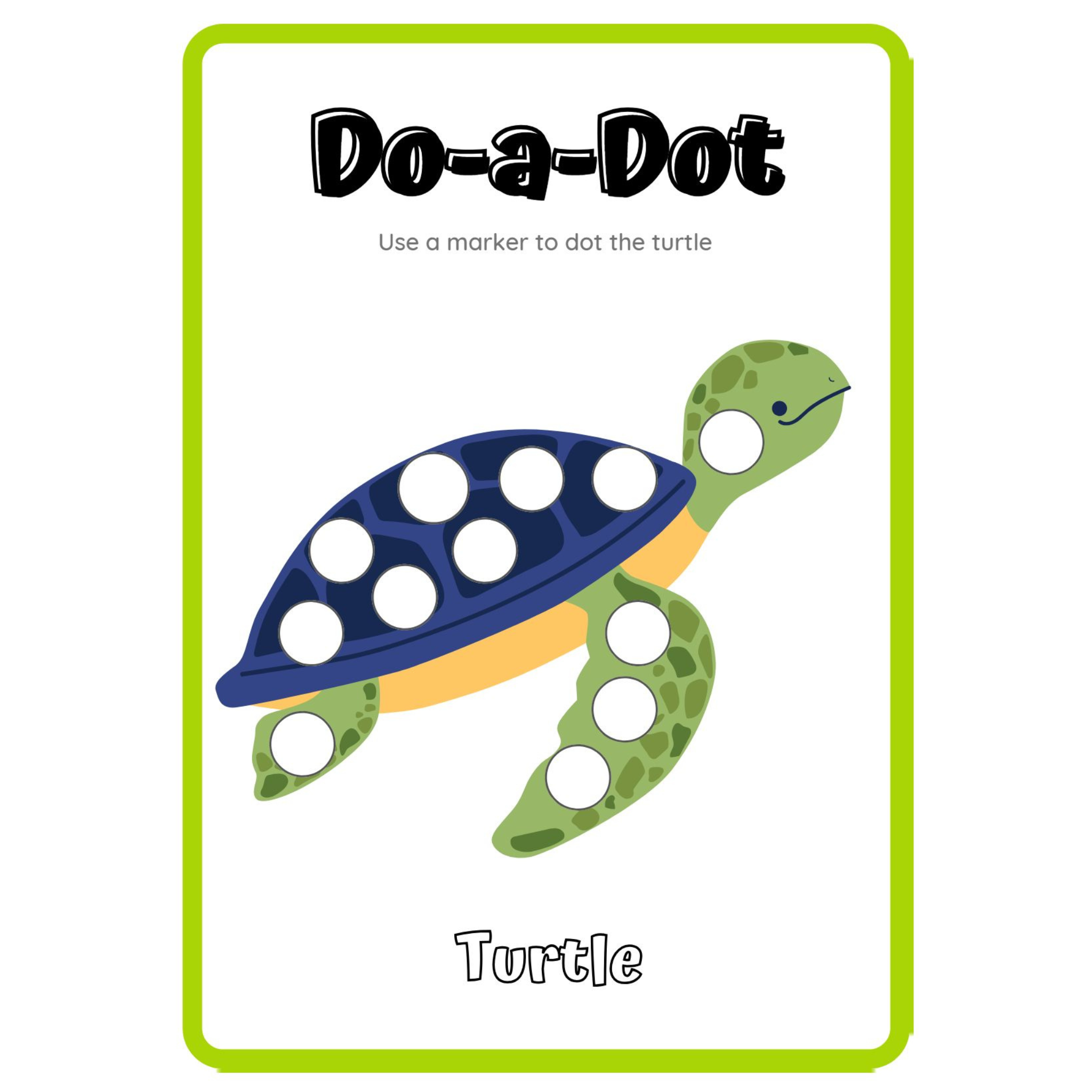 Do a Dot Fruits Vegetables Letters Worksheets