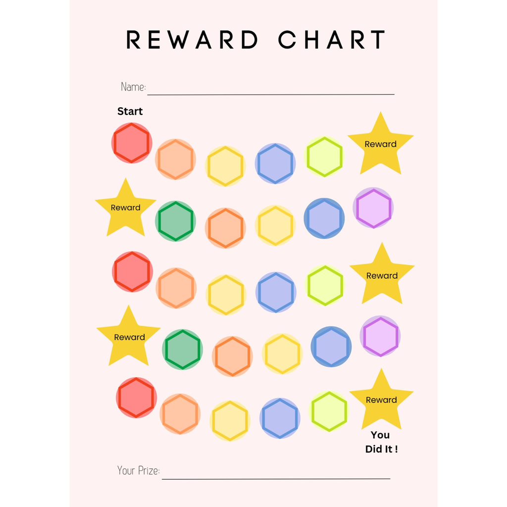 Toddler Reward Chart Printable
