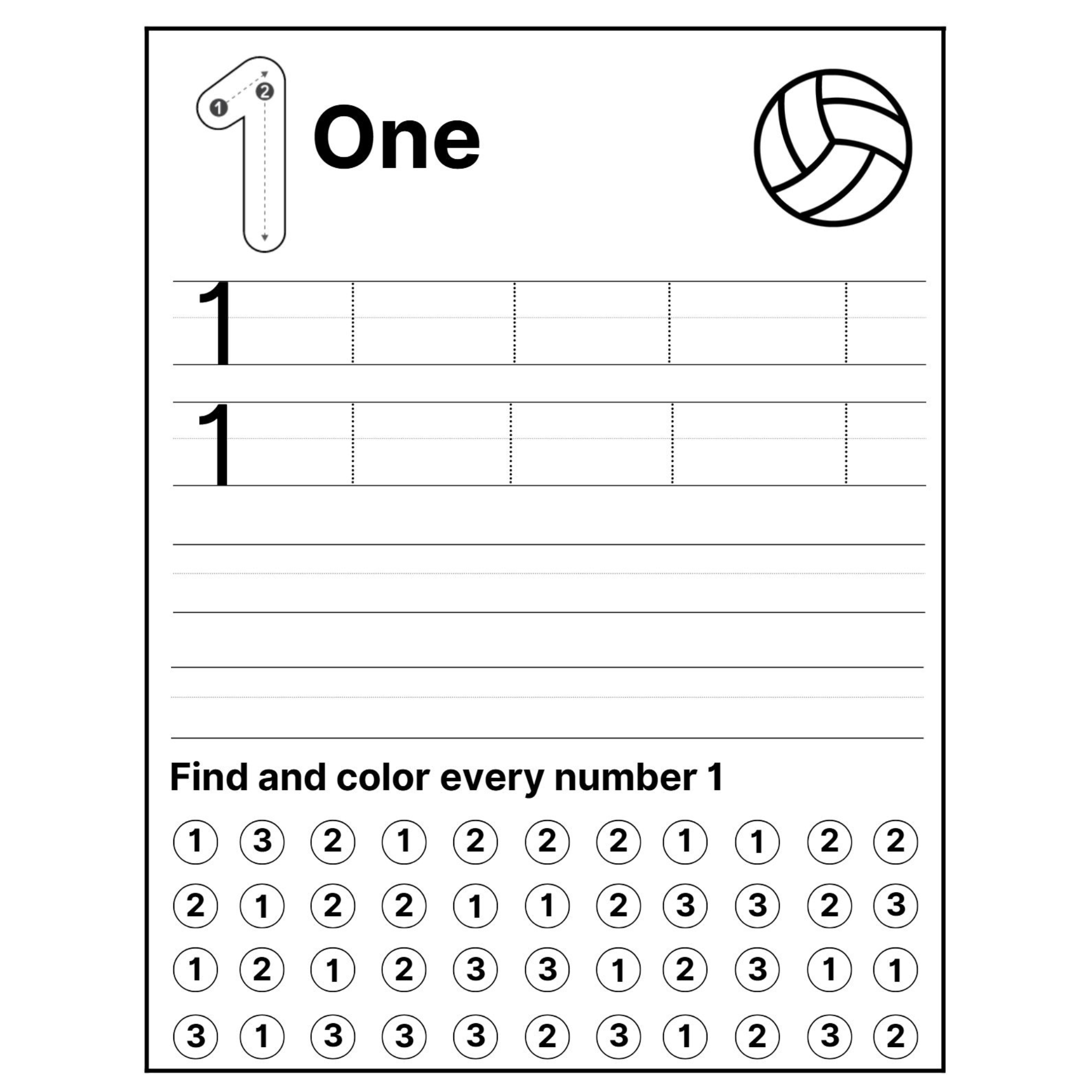 Trace Find and Color Numbers