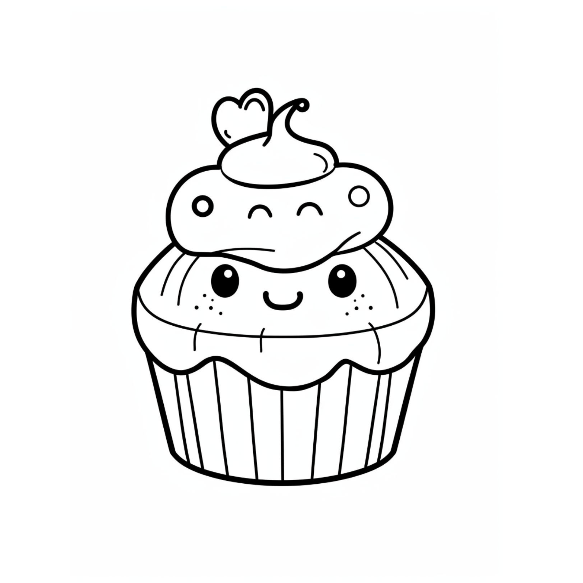 Kawaii Coloring Pages for Kids