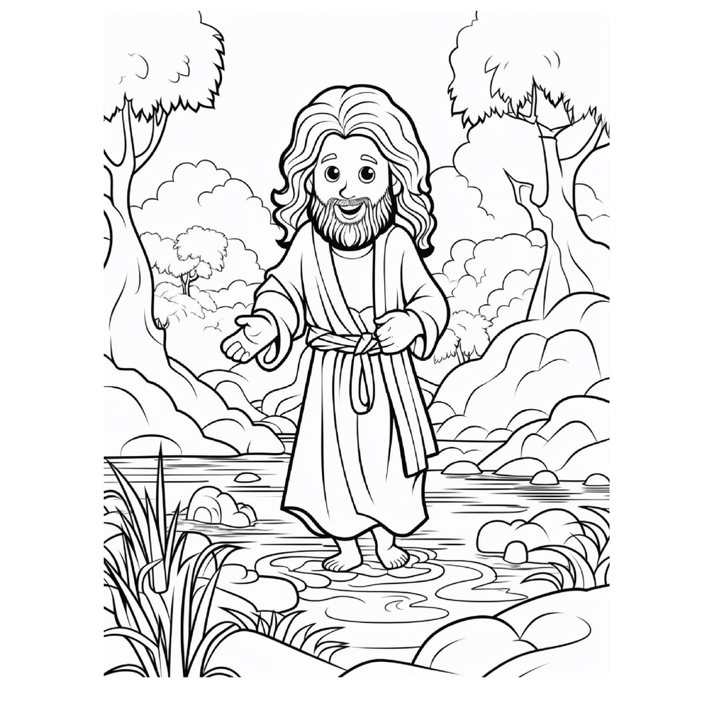 Bible Coloring Pages for Kids