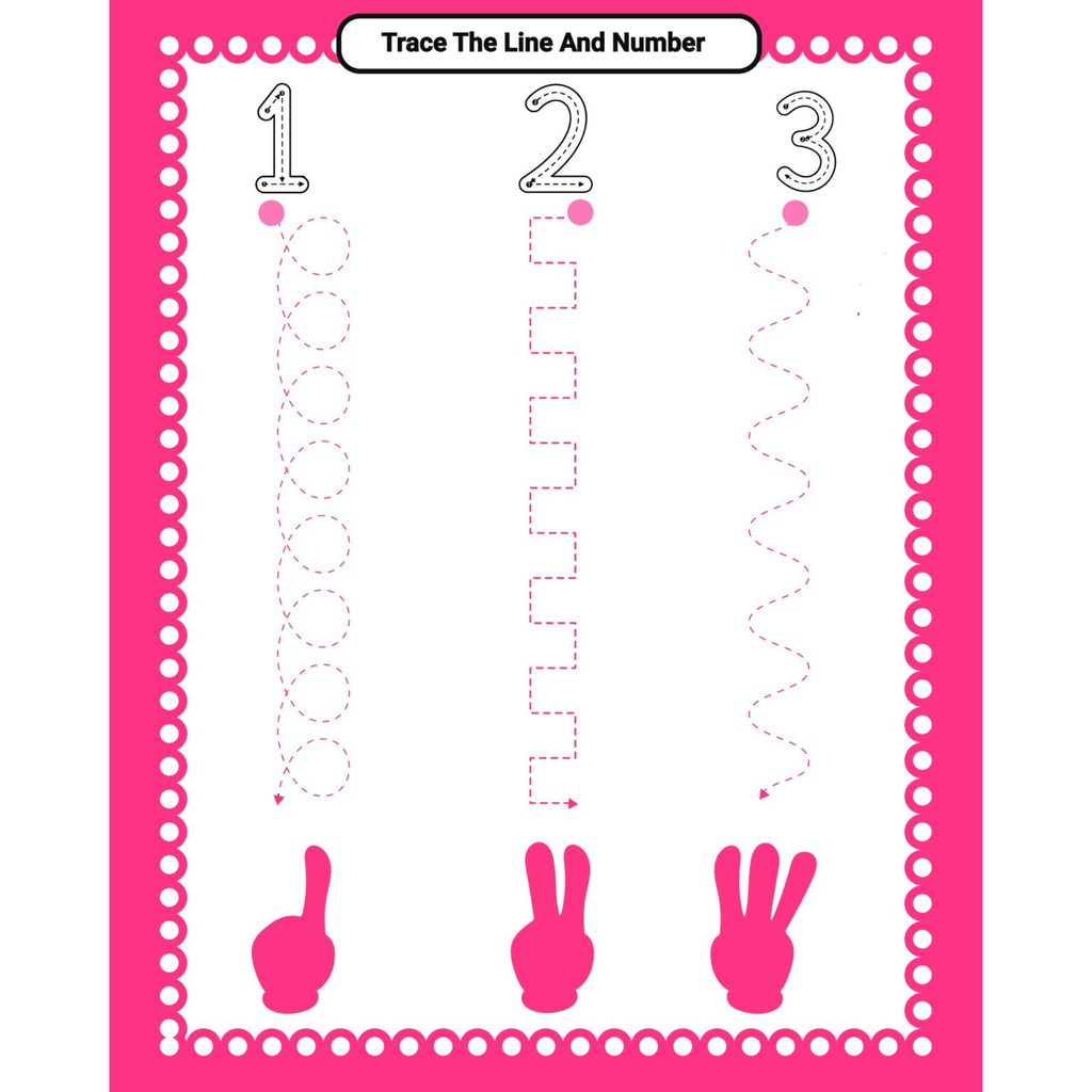 St. Patrick's Day Tracing Activity Workbook