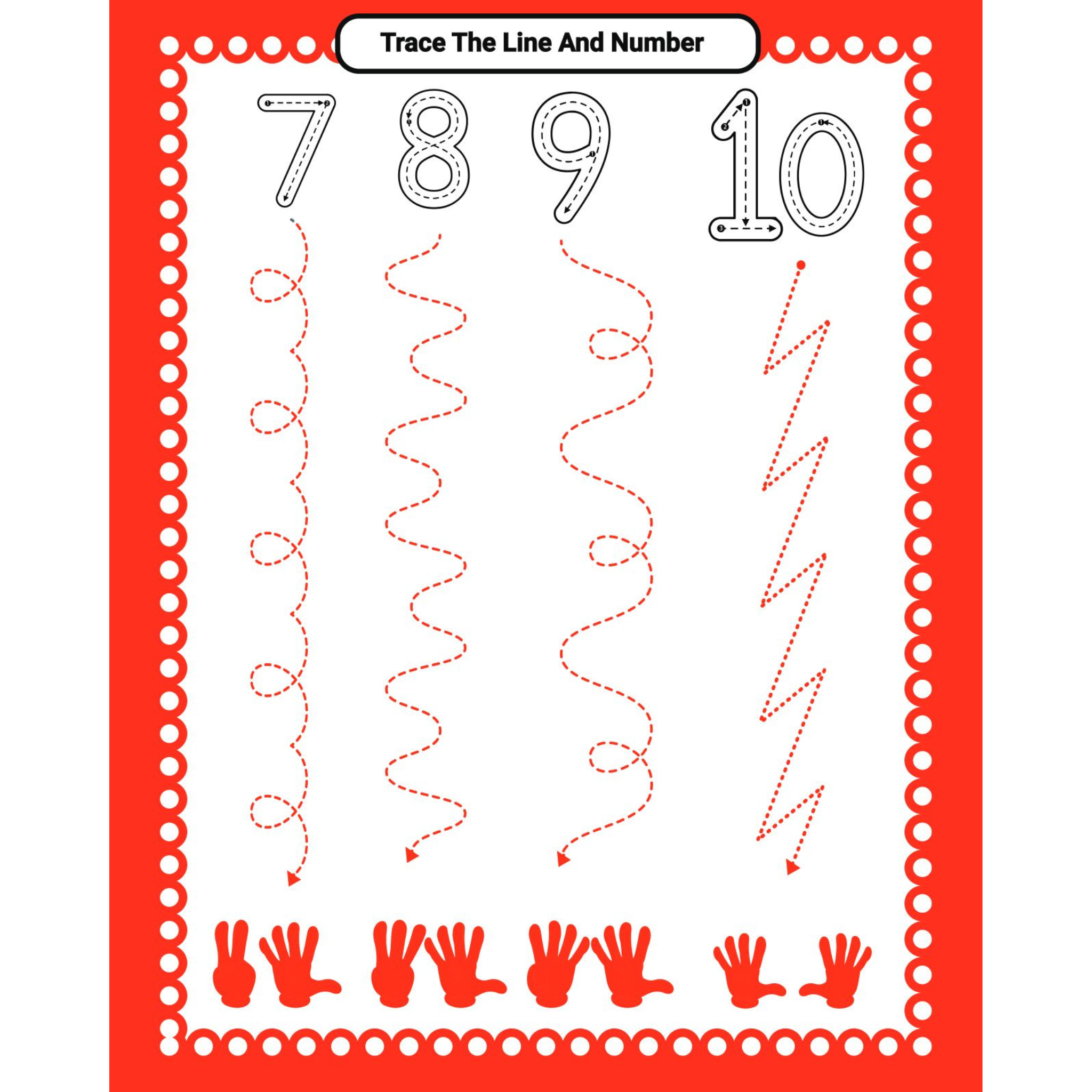 St. Patrick's Day Tracing Activity Workbook