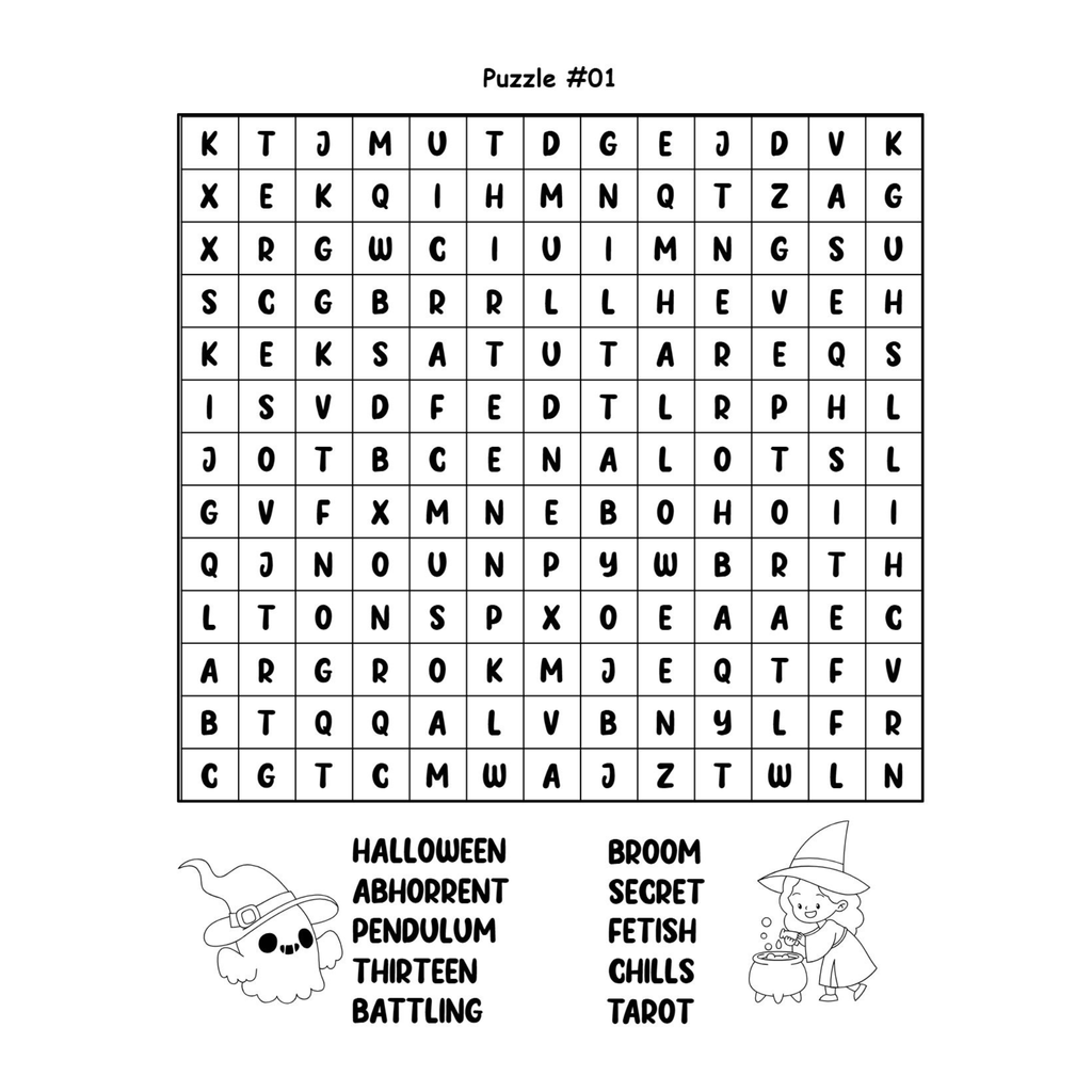 Mixed Word Search Book for Kids