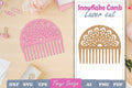 Comb Snowflake SVG Bundle