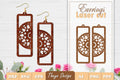 Earrings Mandala SVG Bundle