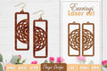 Earrings Mandala SVG Bundle SVG