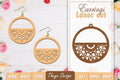 Earrings Mandala SVG Bundle SVG