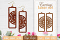 Earrings Mandala SVG Bundle