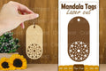 Mandala Tags SVG