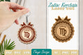 Zodiac Keychain SVG Bundle Collection