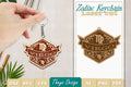 Zodiac Keychain SVG Bundle