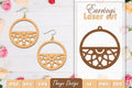 Earrings Mandala SVG Bundle