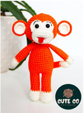 Monkey Orange Crochet Pattern