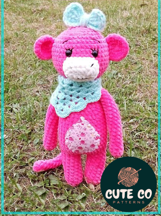 Monkey Pink Crochet Pattern