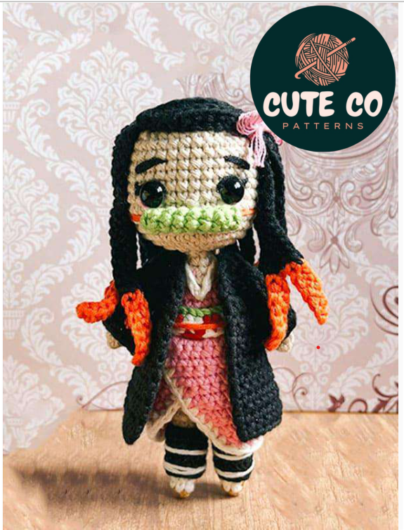 Nezuko Doll Crochet Pattern
