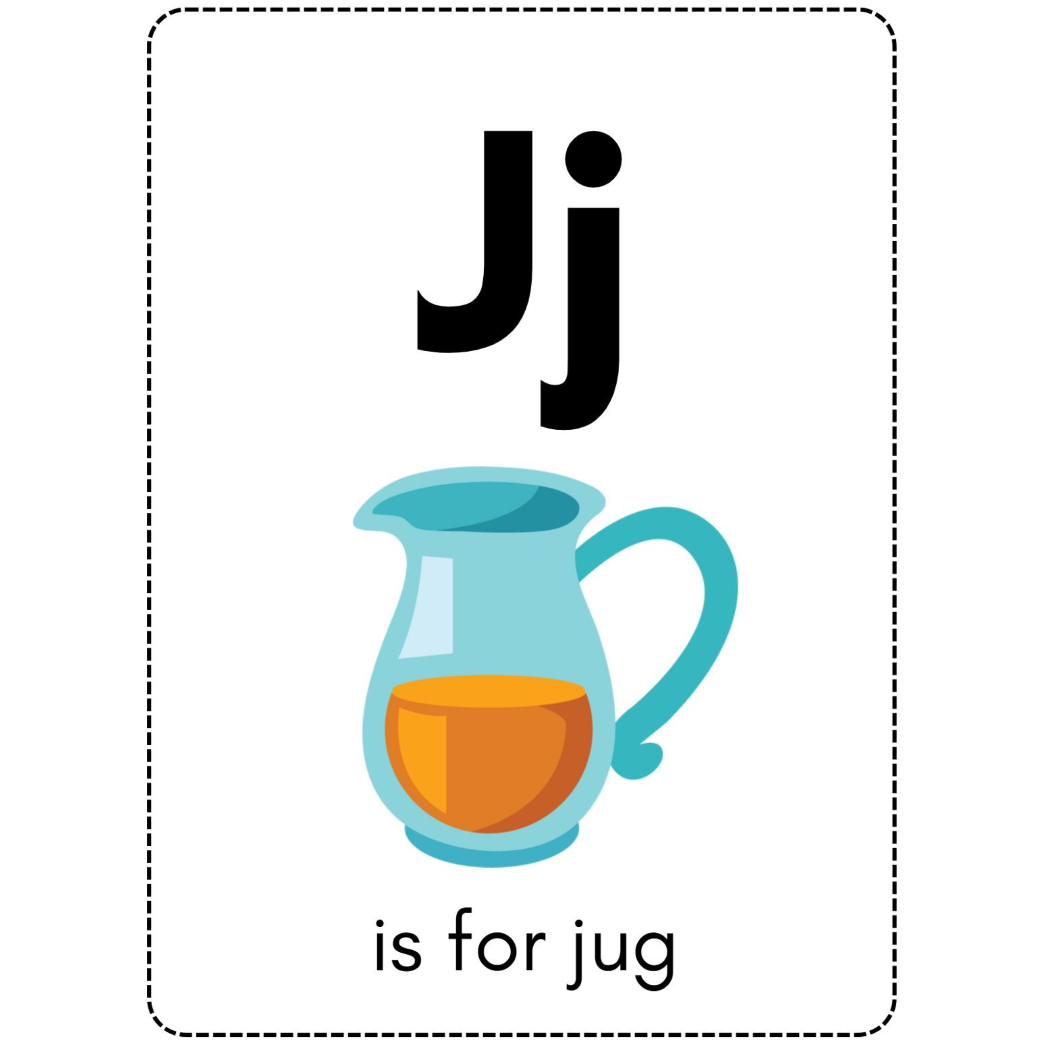 Alphabet Picture Flashcards