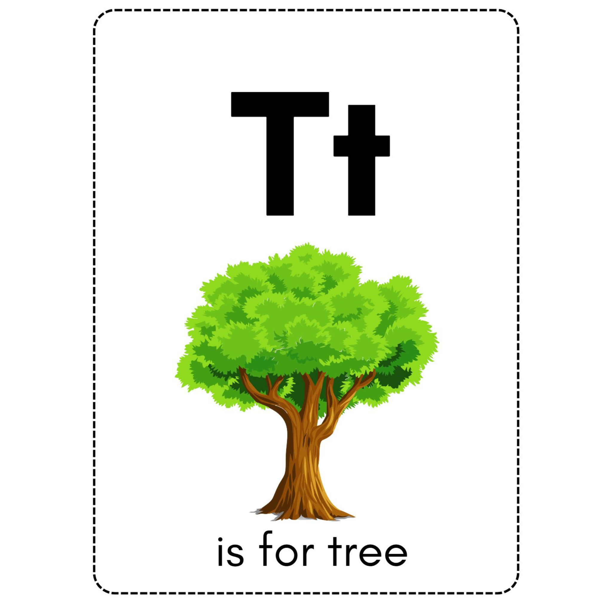 Alphabet Picture Flashcards