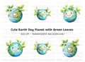 Cute Earth Day Clipart Bundle