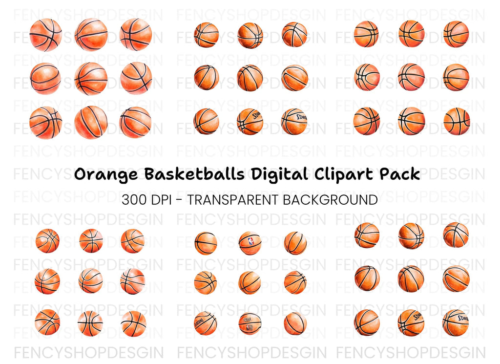 Basketball Clipart Bundle
