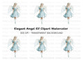 Elegant Angelic Fairy Clipart Bundle