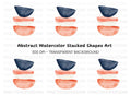 Abstract Shapes Clipart Bundle