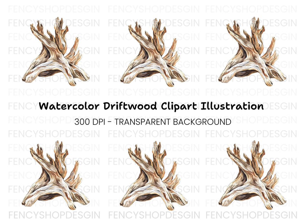 Driftwood Clipart Bundle