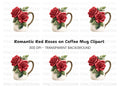 Charming Rose Decorated Clipart Bundle