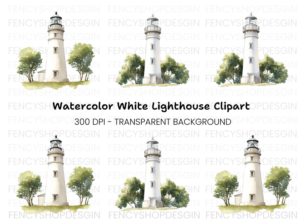 Lighthouse Clipart Bundle